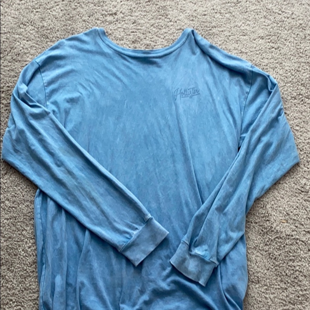 Hollister Long-Sleeve Blue Top